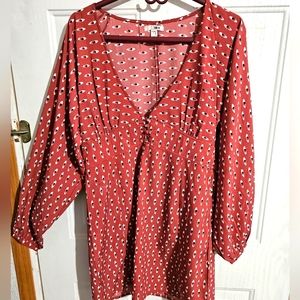 Attractive mini dress